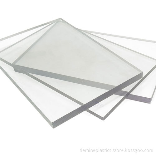 Protective clear sheet anti fog solid polycarbonate sheet